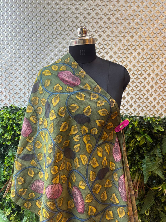 Kanika - Artistic Tussar Silk Stole