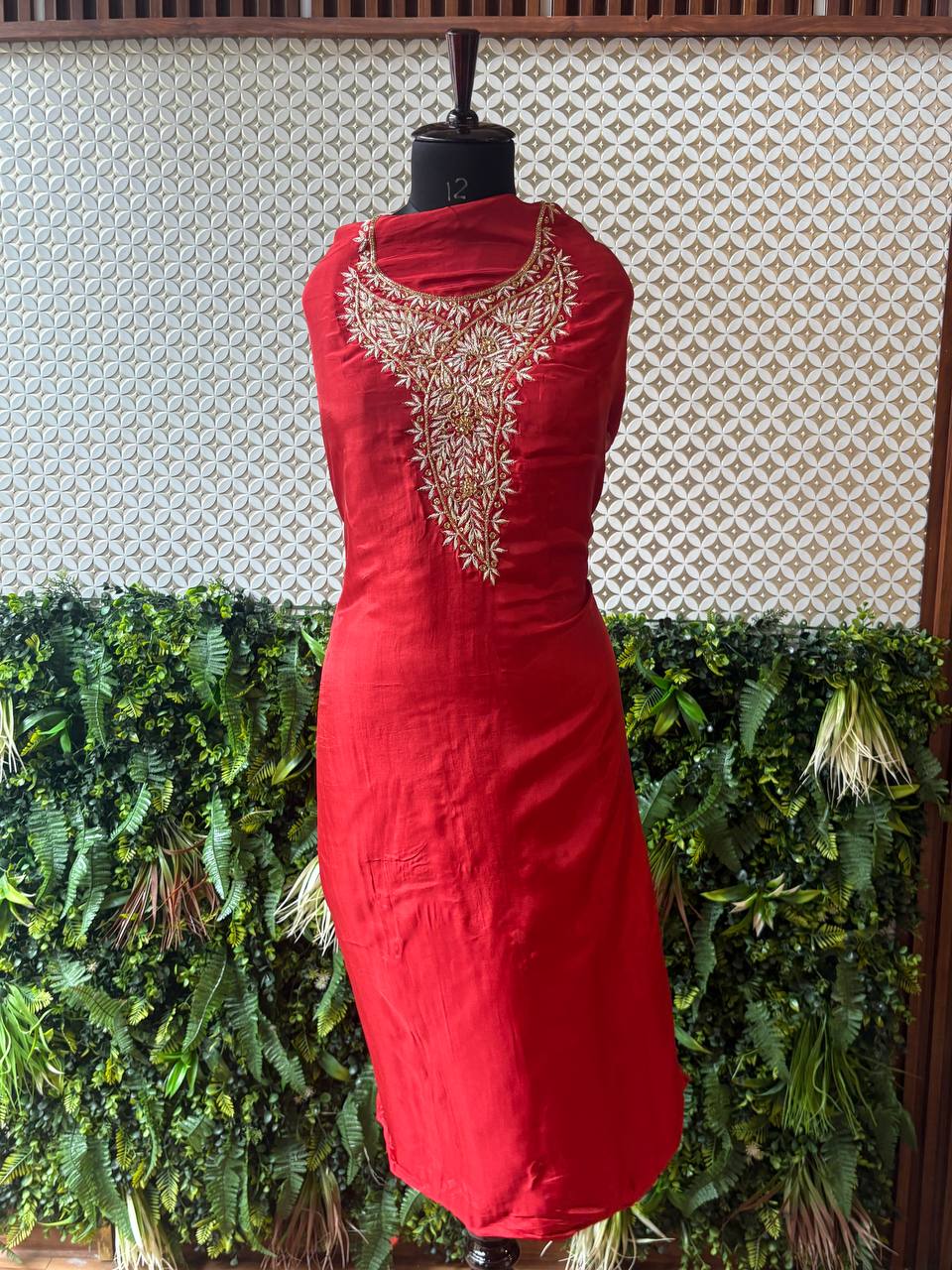 ❤ Laalima – Zardozi Crepe Silk Kurti