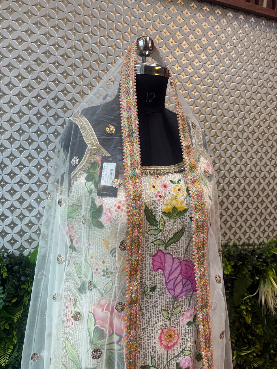 Phoolkari Rooh – Floral Embroidered Silk Suit Set