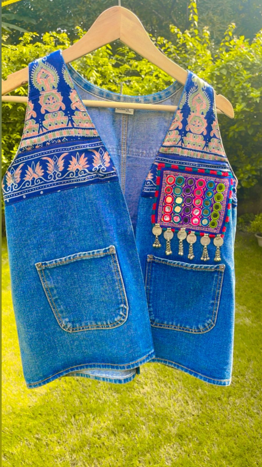 Rangrez Mirror Garden Vest