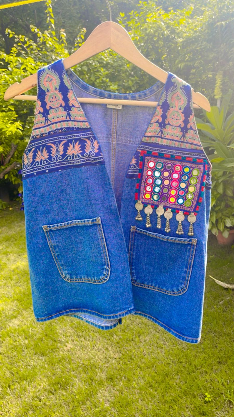Rangrez Mirror Garden Vest