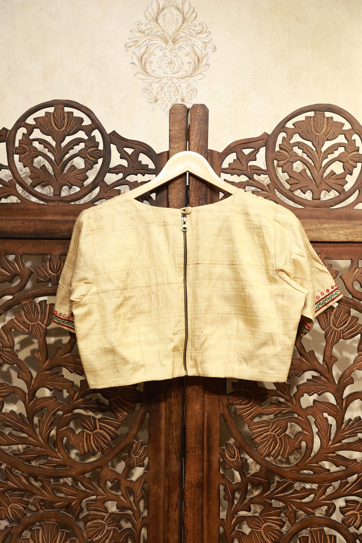 Noor Handloom V-Neck Blouse