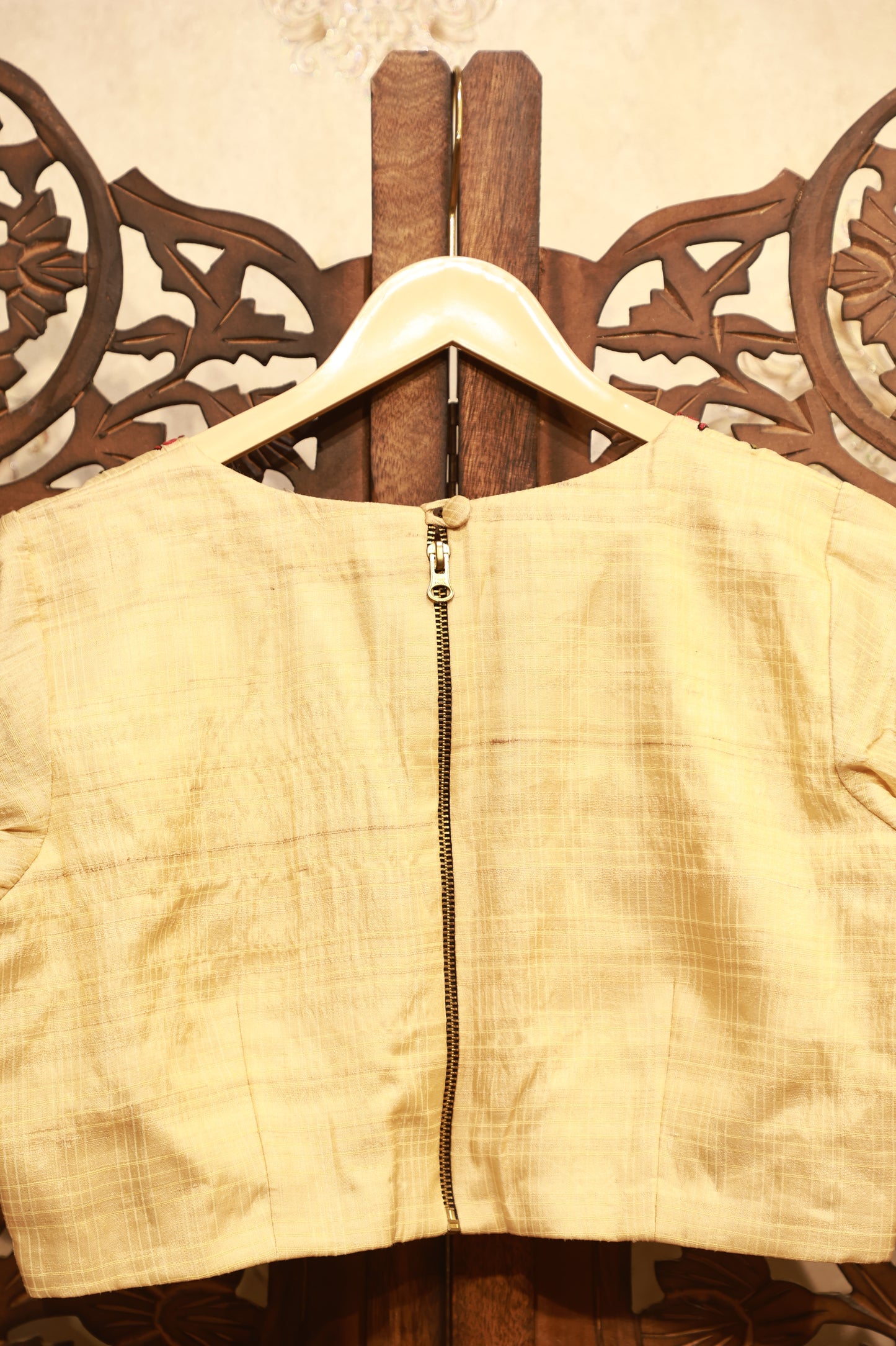 Noor Handloom V-Neck Blouse