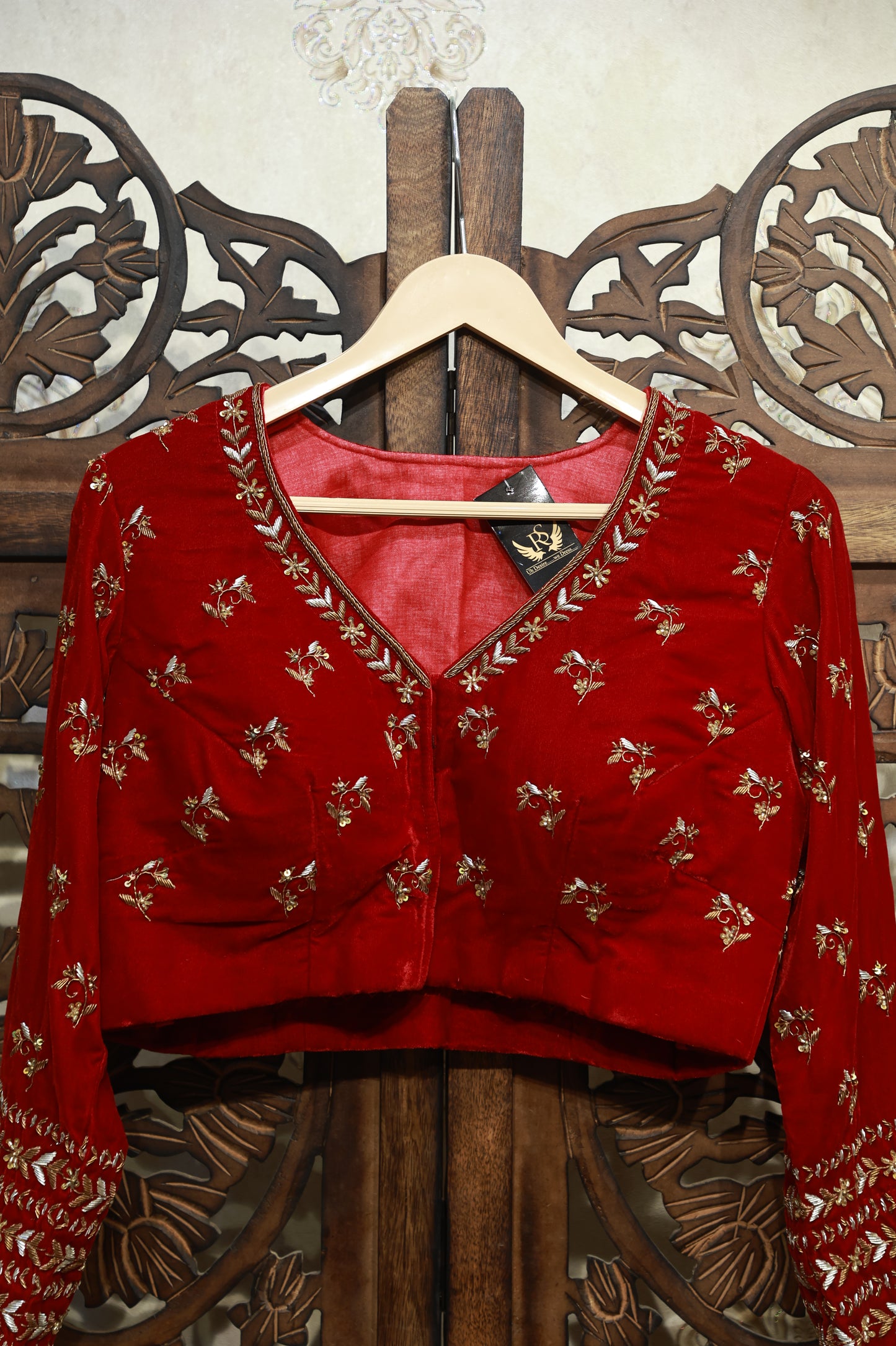 Zari Embroidered Blouse