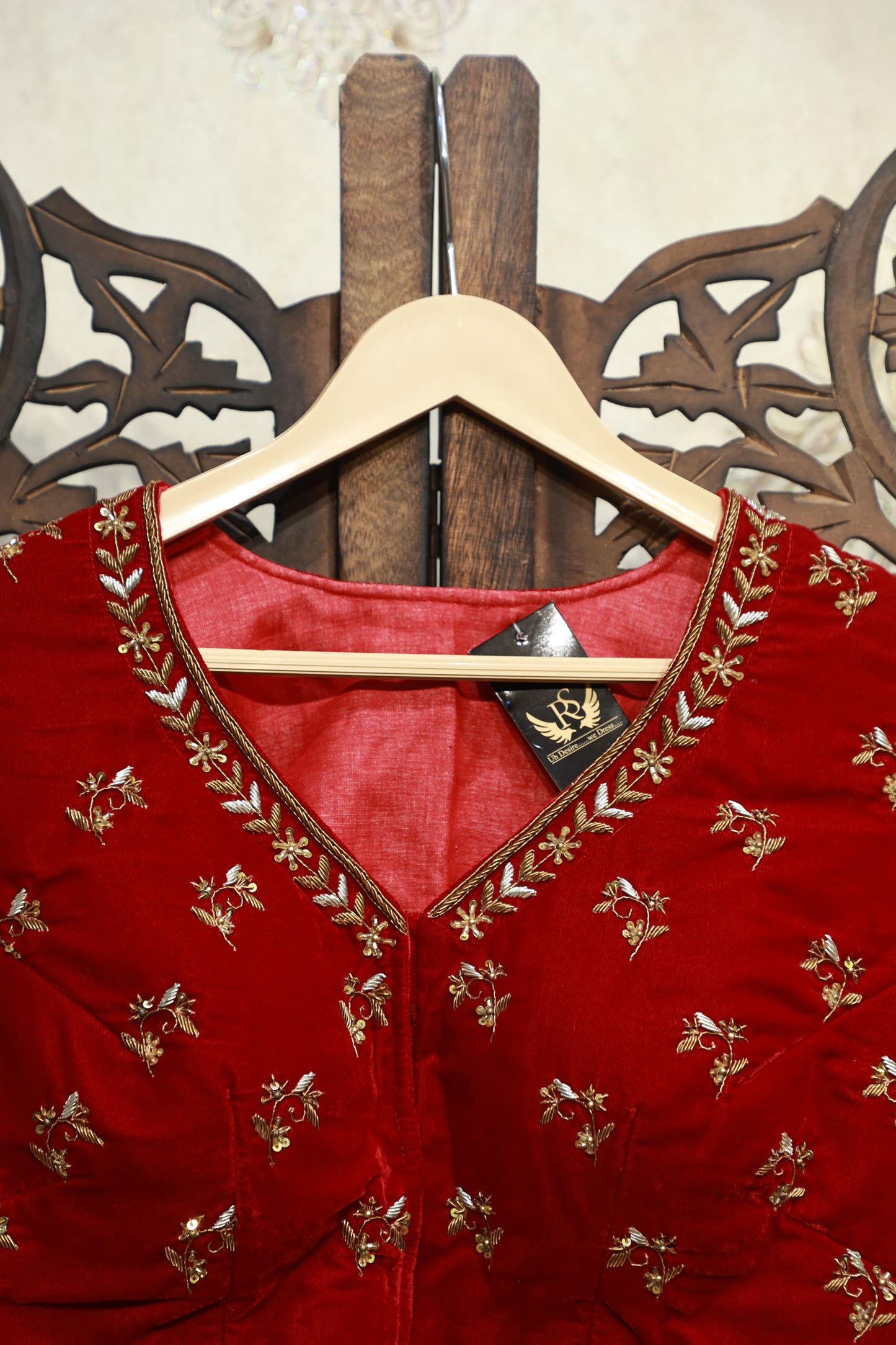 Zari Embroidered Blouse