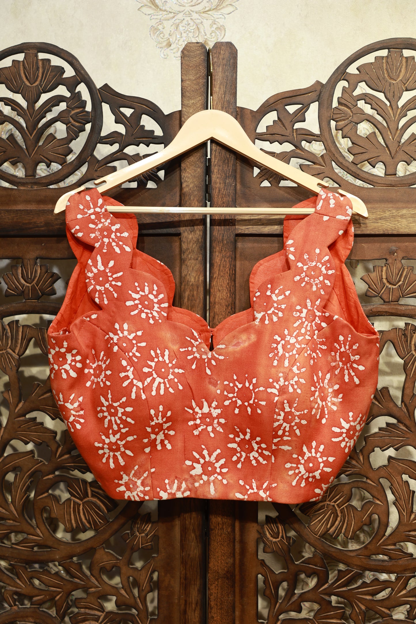SuryaRang Block Print Blouse