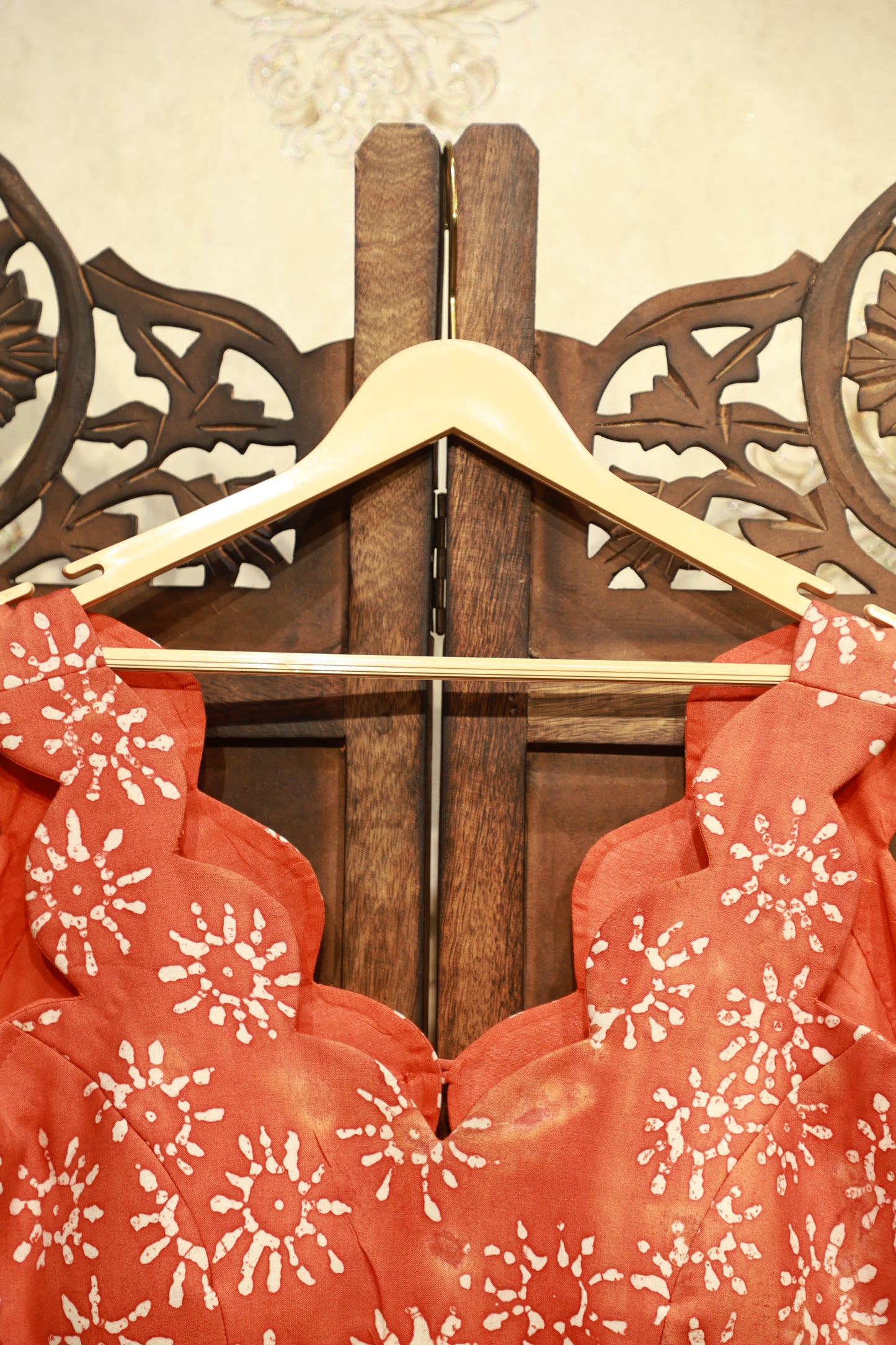 SuryaRang Block Print Blouse