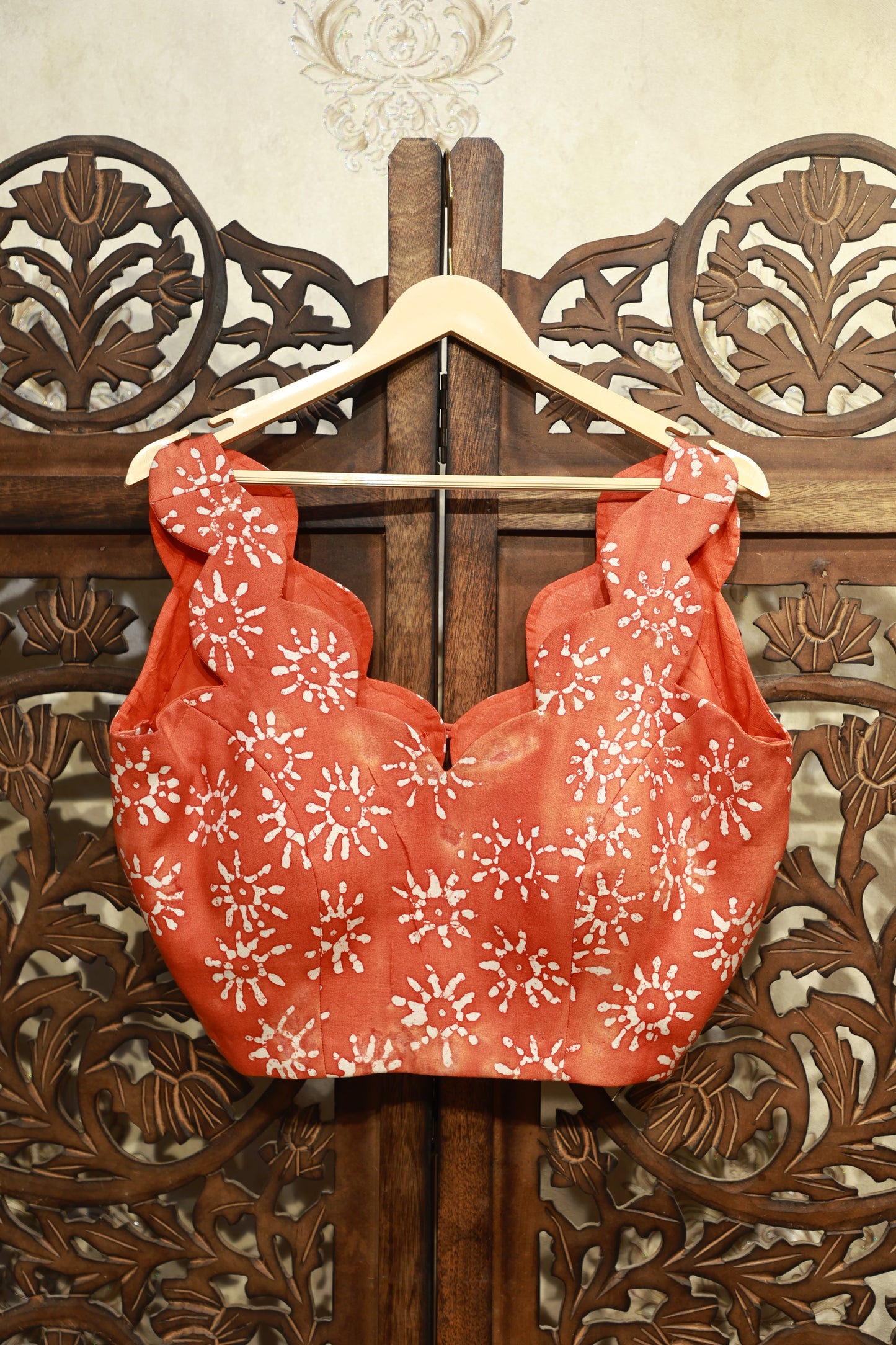 SuryaRang Block Print Blouse