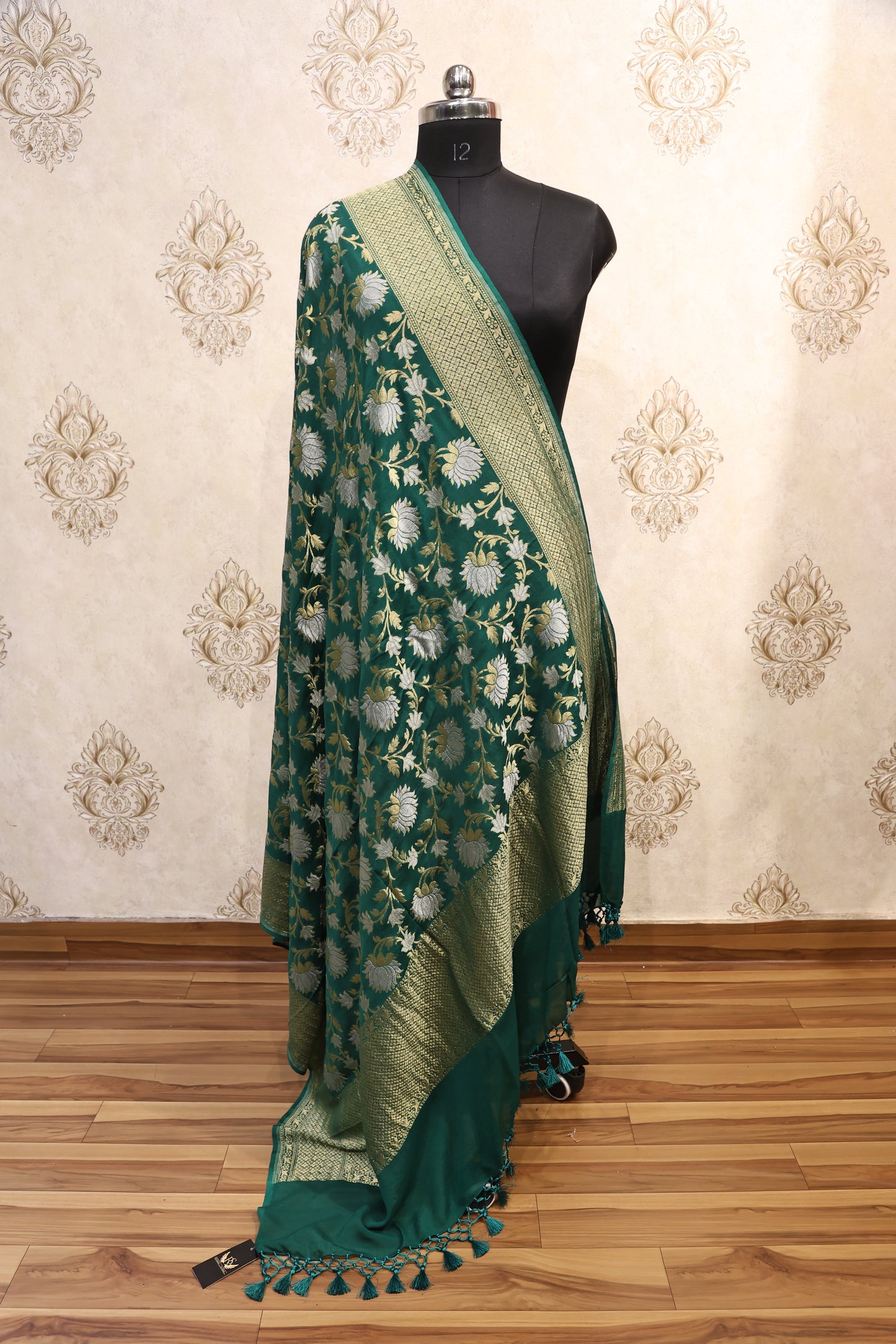 🌿 Heer Zari Banarasi Dupatta