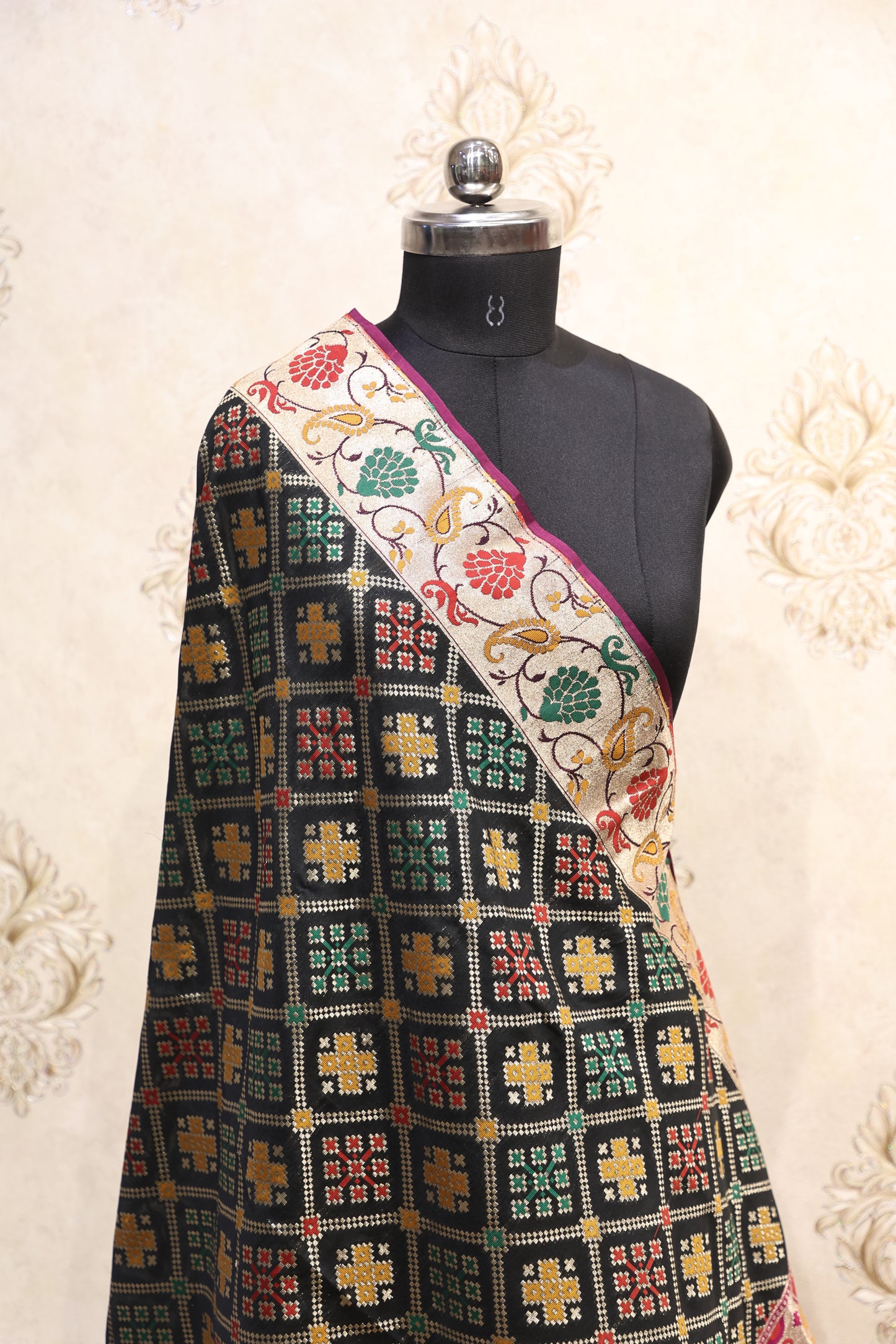 Ruhani Full Jal Banarasi Dupatta