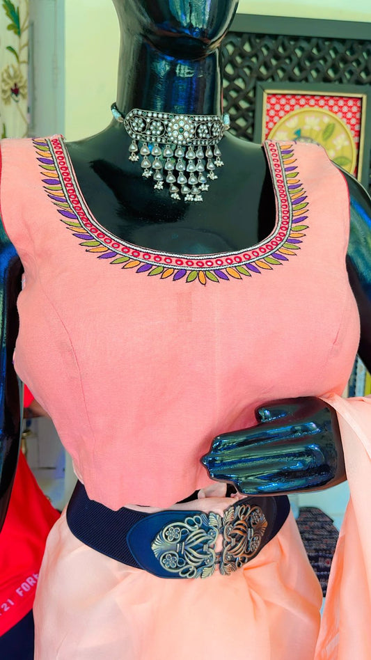 PREMIUM MADHUBANI BLOUSE