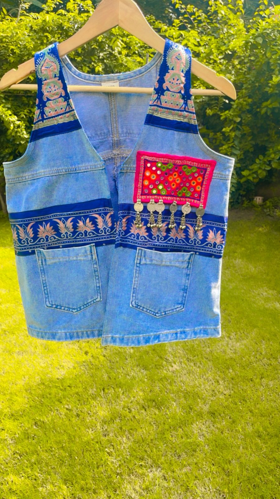 Mirror Mela Denim Vest