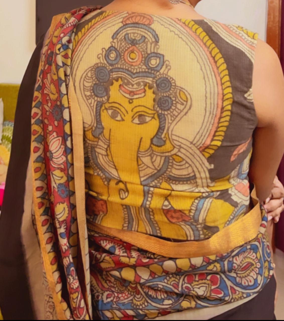Hand painting Kalamkari blouses