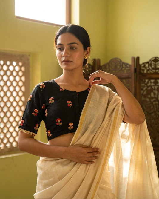 Cotton Work Blouse