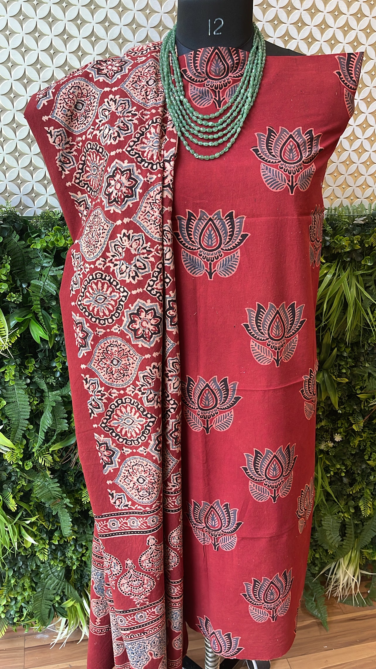 ajarak cotton two piece set