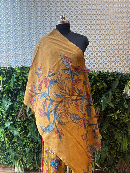 Kanika - Artistic Tussar Silk Stole