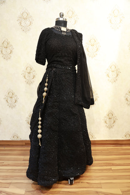 ELEGANT PARTY WEAR LEHNGA