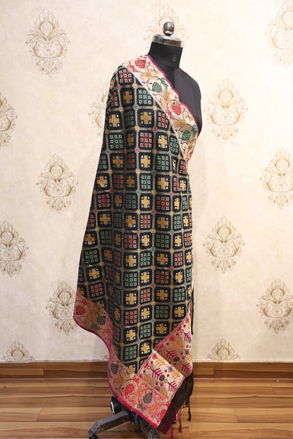 Ruhani Full Jal Banarasi Dupatta