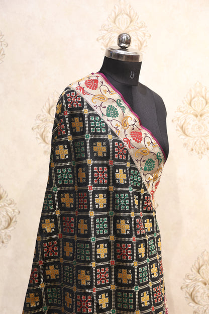 Ruhani Full Jal Banarasi Dupatta