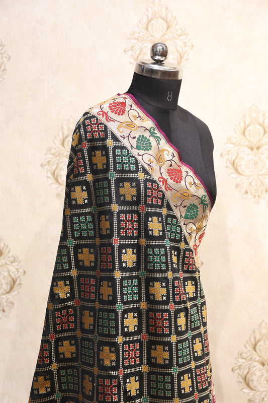 Ruhani Full Jal Banarasi Dupatta