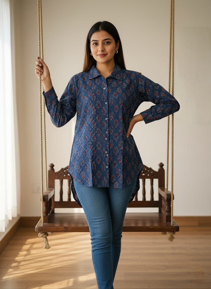 Neel Gul – Printed Relaxed Shirt