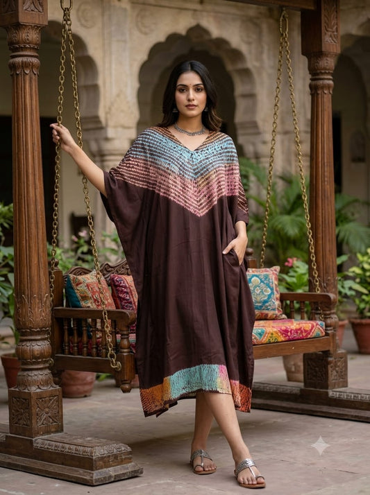 🤎✨ Printed Kaftan &nbsp;✨🤎