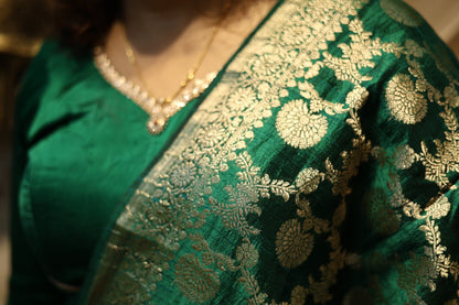 💚✨ Neem Jaal Zari Bandhani Dupatta ✨💚
