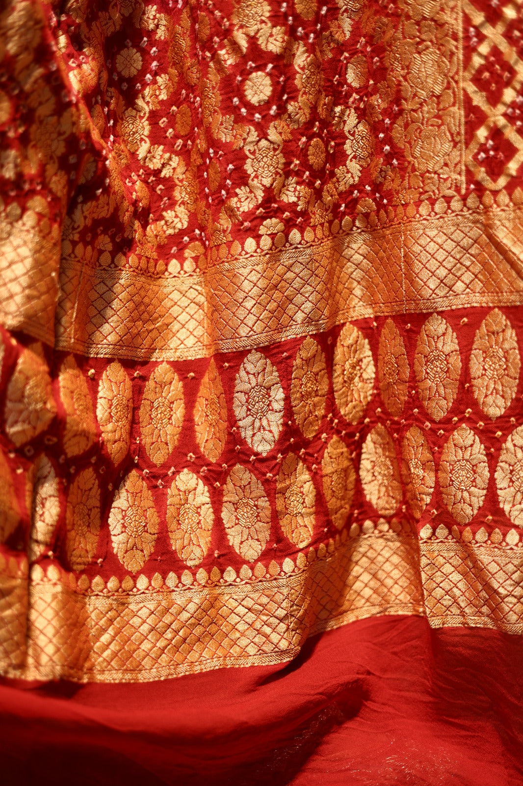 ❤️💚 Neem Jaal Zari Bandhani Dupatta ✨