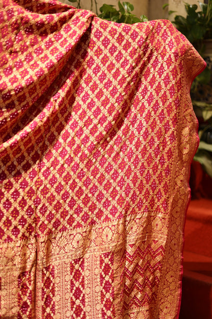 ❤️✨ Neem Jaal Zari Bandhani Dupatta✨🌸