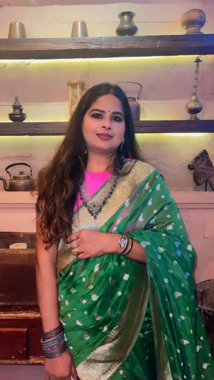 cotton silk banarasi saree