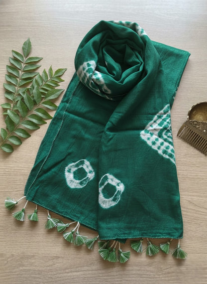 Mashro Shibori Handcrafted Stole