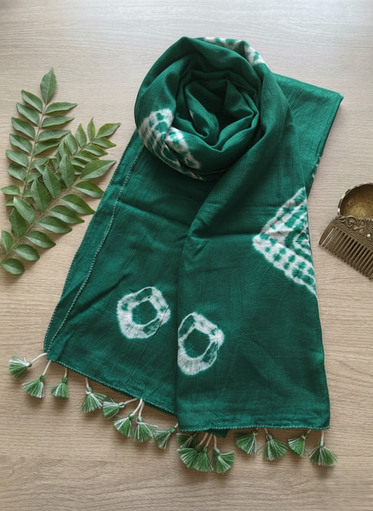 Mashro Shibori Handcrafted Stole