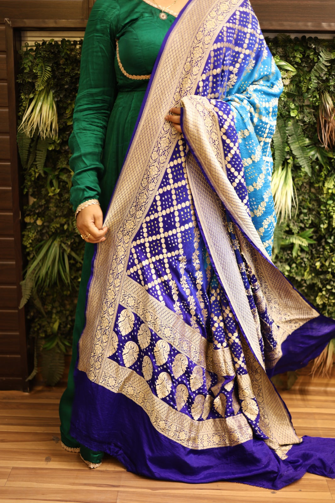 💙✨ Neem Jaal Zari Bandhani Dupatta&nbsp; ✨💙