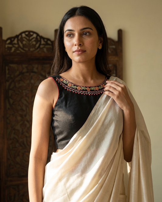 Phool Embroidered Blouse