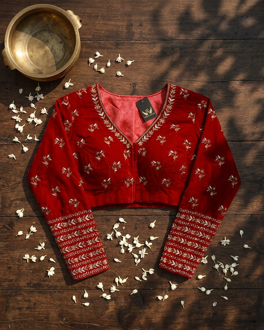 Zari Embroidered Blouse