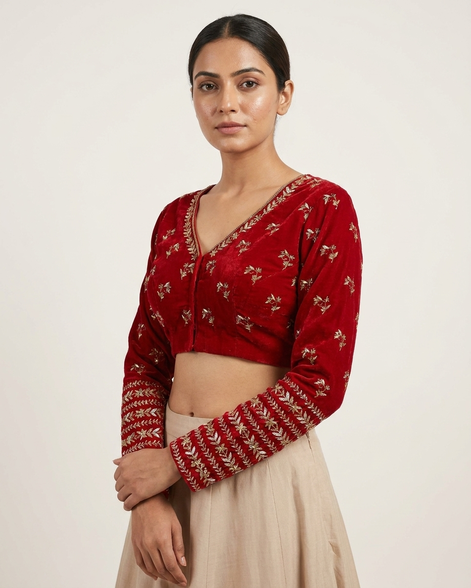 Zari Embroidered Blouse